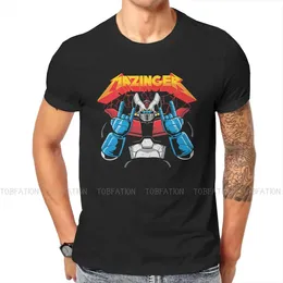 Robô OVNI Grendizer Mazinger Z Camiseta criativa para homens Explodê -los por toda a camiseta básica Presentes de aniversário Tops Grandes tamanho 240428