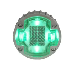 Accessories Ip68 Aluminum Waterproof Led Solar Powered Road Stud Light Alarm for Illuminating Paths, Decks, Docks