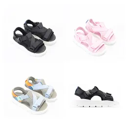 2024 Novo Baby Dragon Co-Brand Park STAC Sapatos casuais de velcro para meninos e meninas sandálias leves leves