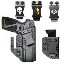 Holsters Fibra di carbonio all'interno della cintura Kydex IWB Fino per il Taurus G3 9mm Clip di occultamento Clip nascosto trasporto interno