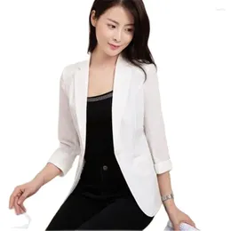 여자 정장 블레이저 여성 Femme 코트 Jaket Ladies Blazers 공식적인 시트 슬림