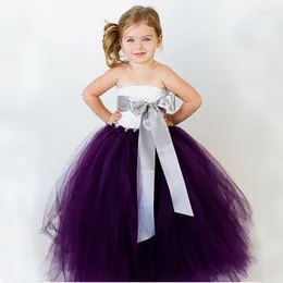 Girl Dresses Girls Tutu Dress For Birthday Po Wedding Party Festival Children Kids Summer Pricess 2-8T