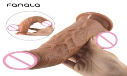 FanaLa Huge Dildo Vibrator Realistic Sex Toys for Woman Silicone Suction Cup Penis Vibrador Para Mulher Dildo Dilatador Anal MX1912448709