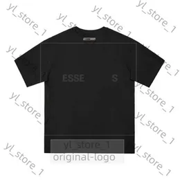 EssentialSclothing mass essina camiseta para homem camisetas camisetas 100%algodão de algodão essen com mangas curtas letra de camiseta impressão casal mans camisa