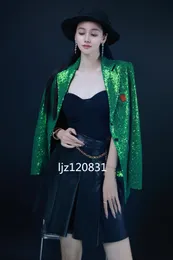 2024SS Erken Bahar Yeni Tasarımcı Gao She Women's Suit Sequin Moda Sıradan Ceket İş Elbise Kadınlar Kadın Blazer Blazer Kadınlar 2090 36-40