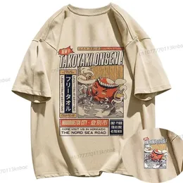 Vintage Japan Kanji Cartoon Fun Graphic T Camisetas Kawaii Roupas Streetwear Oversized Khaki Tops 2024 verão grande Harajuku 240423