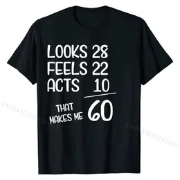 Men's T-Shirts Funny 60th Birthday Gift 60 Years old Born in 1960 T-Shirt Cotton Tops Ts for Men T Shirts Gk Funky T240425