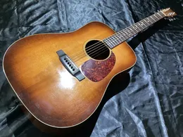 D 18 schattierte Top 1975 Sunburst Acoustic Gitarre