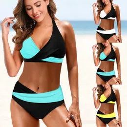 Donne Tanknis Bikini Set Swimsuit Swimwear Beachwear Fashion Summer Two pezzi S6XL 240416