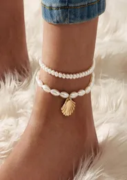 Tand med anklet permanent örat Dulhan Payal Designs med kubansk silver vintage ankelarmband7667537