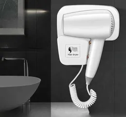 ヘアドライヤーネガティブイオンヘアドライヤーホテルウォールマウントハイパワー電気コールドアンドホットエア循環Q240429