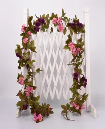 22m FLOR ARTIFICIAL VINE FALSA FLOR IVY ROSE FALK PARA DECORAÇÃO DE CASAMENTO VINAS ARTIFICIAIS DE HOME DOM