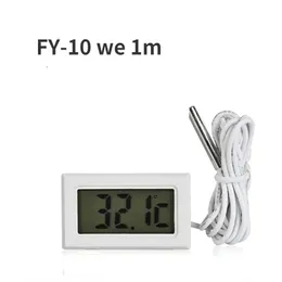 Ny Mini Digital Fuidicity Meter Thermometer Hygrometer Sensordame LCD Temperatur Kylskåp Aquarium Monitoring Display Indoorforfor