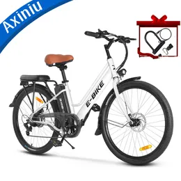 E -Bike 26 "성인을위한 전기 자전거 750w 모터 시티 자전거 -커뮤스터 ebike