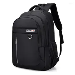Рюкзак большой способность мужское путешествие 15,6 "Ноутбук черные школьные рюкзаки сумки для подросткового колледжа мальчик Гриль Студент