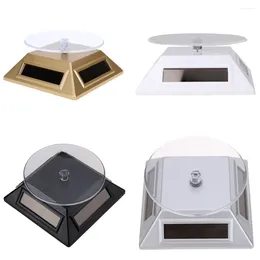 Takı Torbaları 037 360 Derece Turntable 10x10x4cm Dönen Ekran Stand Taşınabilir Optik Sürücü İzleme Telefonu için