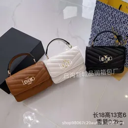 Luxury Brand Discount Handbag Women's Bag Handbag Diamond Grid Chain Single Shoulder Womens Pu Tori Texture Niche Wtern-style Backpack Embroidery Thread