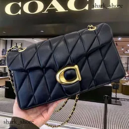 Coachshoulder Bags Luxury Pochette стеганая дизайнерская сумка для женщин для женского поперечного течения сумочка качество кожаной серебряной сети с серебряной цепочкой сумки 163