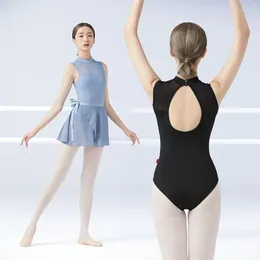 Stage Wear 1pcs/Lot Woman Ballet Ballet Dancing Solid Leotard Lady Training costumi