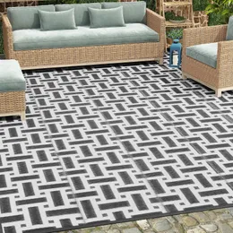 Grande tapete de acampamento piquenique tapete a água PP Tubo dobrável Wearsistant StainResistant Carpet Polyester Living Sala de estar ao ar livre 240424