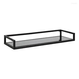 장식용 판 24 "x 8"3 "Blex 금속 및 유리 벽 선반