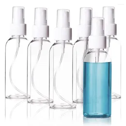 저장 병 50pcs/lot small spray 60ml 미세 미스트 미니 병 2 온스 여행 재사용 빈 플라스틱 pp/pet