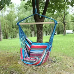 Decorations 2020 New Nordic Style Hammock Outdoor Indoor Garden Dormitory Bedroom Hanging Chair for Child Adult Swinging Single Safety Chair