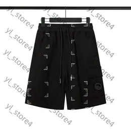 CP Companys Shorts 남성용 트렌디 반바지 유럽 및 미국 캐주얼 CP Companys 스포츠 느슨한 스포츠 바지 패션 의류 염색 CP 반바지 1472