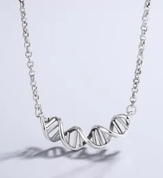 Ketten Ventfille 925 Sterling Silber DNA Ed Spiral Halskette für Frauen Persönlichkeit Trendy Party Geschenke Schmuck 2021 Drop1757935