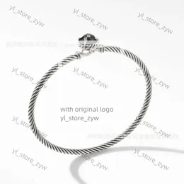 Dy Desginer David Jewelry Top Quality Yurma Bracelet Simple и Elegant Popular Woven Twisted Fashion Fashion Ring Bracelet Bracelet Punk Jewelry Band Fashion David 815