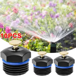 Decorações 10/5pcs rega ajustável Bico de spray de rosca de aspersão para jardinagem do kit de irrigação de estufa de estufa ferramentas de jardim doméstico