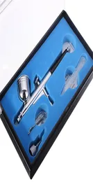 Dual Action Airbrush CompersSor Kit 03mm05mm Needle Air Brup