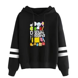 Jacknjellify BFDI Dream Adası Hoodie Sweatshirt için Savaş Kadın Erkekler Uzun Kollu Moda Külot Harajuku Tops