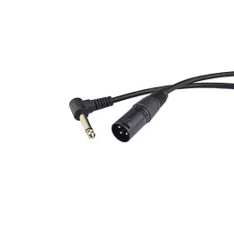 Nowy złoty łokcie XLR Revolution 6,5 mm Uniwersytet publiczny dwa rdzenia para XLR kablowy kabel mikrofonowy