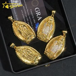 Custom hip hop pendants vvs moissanite silver jesus pendant fashion cheap price jewelry pass diamond testerDesigner Jewelry
