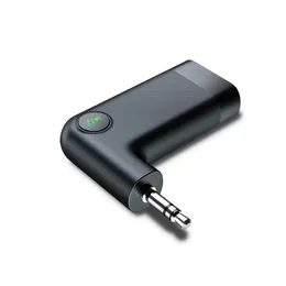 Nowy samochód bez użycia rąk odbiornika Bluetooth z mikrofonem 5.0 Aptx LL 3,5 mm Aux Jack Audio bezprzewodowe adapter do zestawu słuchawkowego komputera samochodowego do samochodu
