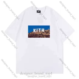 Kith Designer di alta qualità Mens maglia da uomo Street Street Stampato Shit a maniche corte Kith Shirt Casualizza per asciugatura rapida Doning Womens Maglietta Luxury Brand Kith T -Shirt 4765