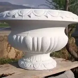 Piantatrici di vasi estivi brezza estiva resistente circolare fai da te in cemento vaso per pentola stampo giardino vaso di grandi piante bonsai diametro 68 cm/26.77in q240429