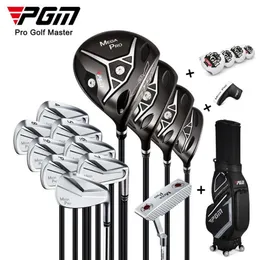 PGM Gift Bag Golf Club Completo per il set professionale da uomo con titanio a basso rimbalzo senza legno