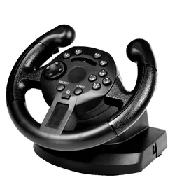 Mini PS3/PC Multi -Units Simulação de aço Raciing Driving Driving GamePlay Vibration Game Game Wheel