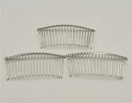 50st BlackGoldsilver 20 TENTER bröllop Bridal Diy Wire Metal Hair Comb Clips Hårfynd Tillbehör7399217