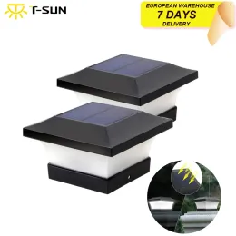 Dekorasyonlar Tsunrise 1pc/2pc/4pcs güneş ışığı çit ışığı ip65 bahçe dekorasyon kapısı için açık güneş lambası Courtyard Cottage güneş lambası