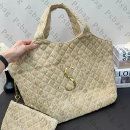 Pink Sugao Women Tote Bag Handbag Luxury Designer Straw Pocket Fashion Handväskor Högkvalitativ stor kapacitet Shoppingväska Purse 2Style WXZ-240429-155