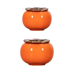Vases Hydroponic Pots Persimmon Bedroom Home Dining Table Ceramic Flower Pot Drop Delivery Garden Dh1Cr