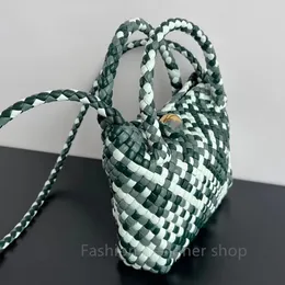 Borsa verde per donne Mens Top of the Line Craft Mini Crossbody Borse Borse Bagna, borsa con cerniera in metallo con cerniera in metallo, borsa a tracota a mano