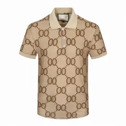 Designer T-Shirt Männer Polo T-Shirt Italien Polot Fashion T-Shirt Kurzärmele Marke Casual Cotton T-Shirts Hochwertige Casualettter Down Kragen Tops D1SS#