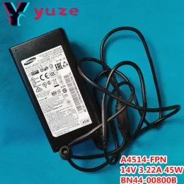 Zubehör A4514FPN 14V 3.22A 45W BN4400800B für Samsung Monitor/Display TV AC/DC Adapter Netzteil für C27F591FDC S22C300H U28E590D