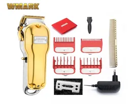 NG WMARK Allmetal Cordless Hair Clipper Cutting Machine Electric Trimmer 2500mAh Cutter Golden Color 2201194922475