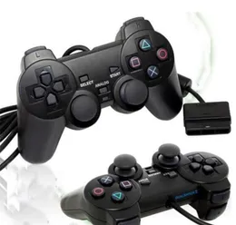 vendendo controlador com fio para PS2 Double Vibration Joystick Gamepad Game Controller para PlayStation 2 MJYP4528063