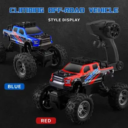 Electric/RC Car Fast Rc Cars remote control wireless four-wheel drive remote control climbing off-road vehicle charging Light Childrens electri T240428